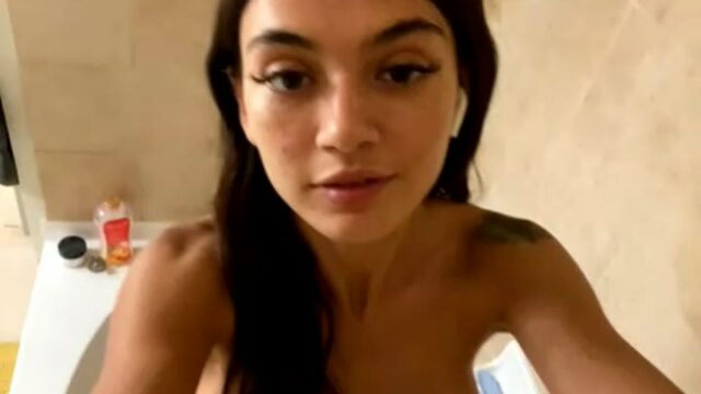 Affable  fake tits Amira Brie naked video full Epic